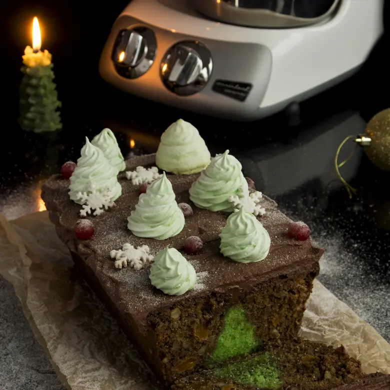 Christmas loaf with a surprise inside