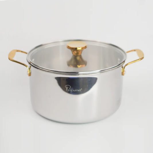 Nồi inox 304 5 lớp cán vàng La gourmet Aureon 20cm 3.5L – 436740