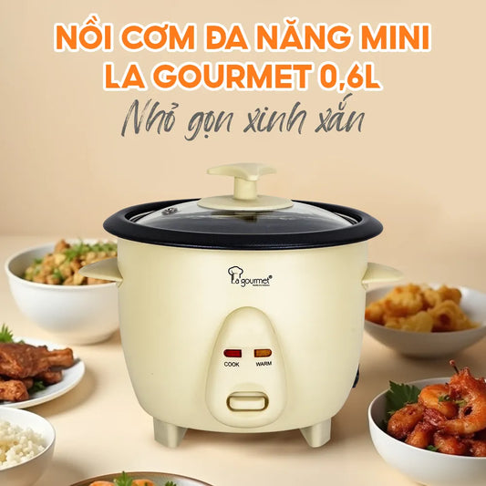 Nồi cơm điện La gourmet 0,6L Kem - 413147