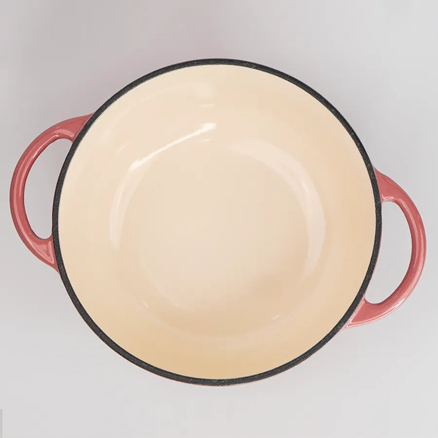 Nồi Gang Tráng Men La gourmet HOA Collection 20cm 2L Màu Hibiscus - 438119