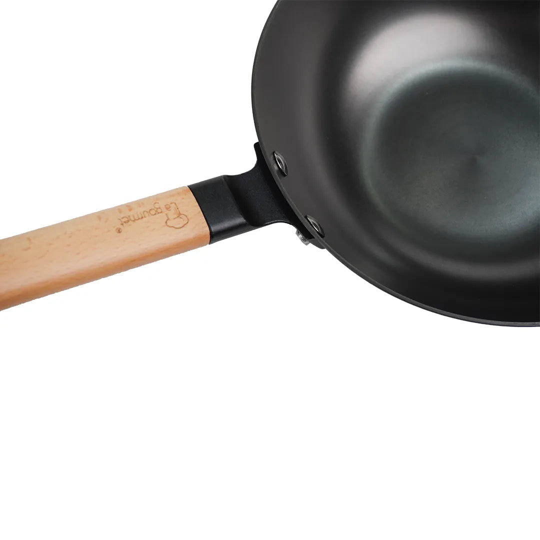 Chảo gang Nitrigan La gourmet 24cm wok - 367556