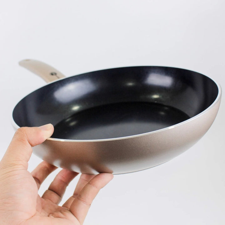 Chảo Rán Chống Dính GreenPan Cambridge Bronze 20cm (Nhôm Anodized Cứng)