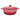 Nồi Gang Tráng Men La gourmet HOA Collection 20cm 2L Màu Hibiscus - 438119