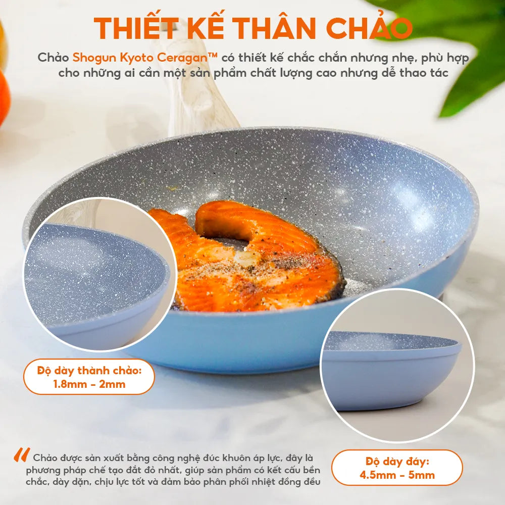 Chảo Shogun Mini 20cm(hồng) wok – 417824
