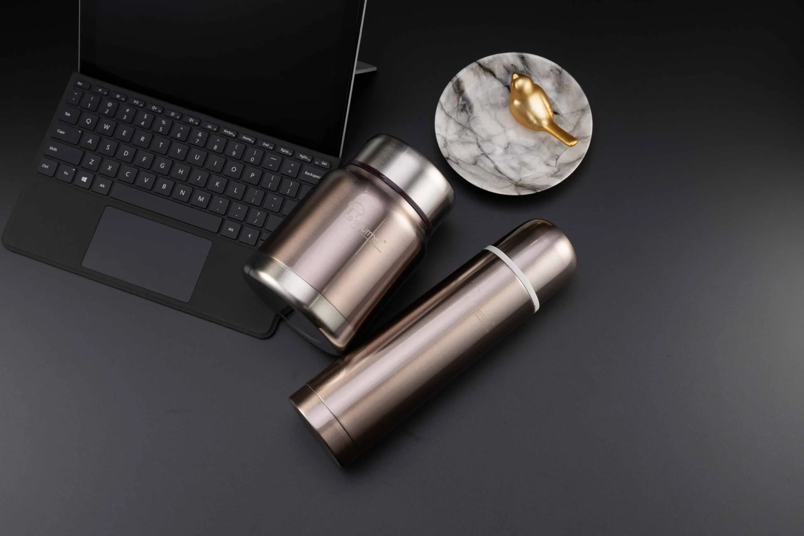 Bộ hộp giữ nhiệt Sakura 500ml & 500ml - 302601