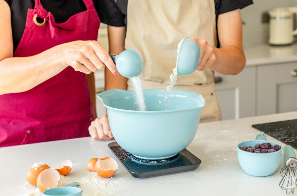 Bộ Cốc Đong 4 Món KitchenAid (Màu Xanh Bạc Hà)