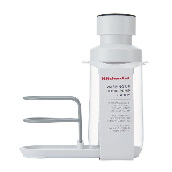Bình đựng nước rửa chén kèm khay 2-trong-1 KitchenAid (Màu Trắng)