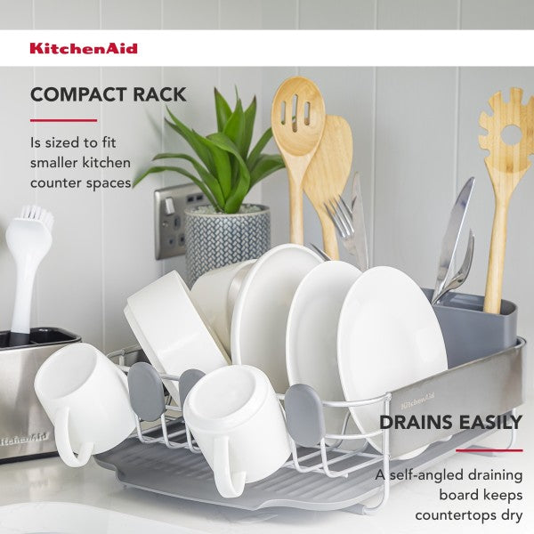 Kệ úp chén nhỏ gọn KitchenAid (Màu Xám Than)