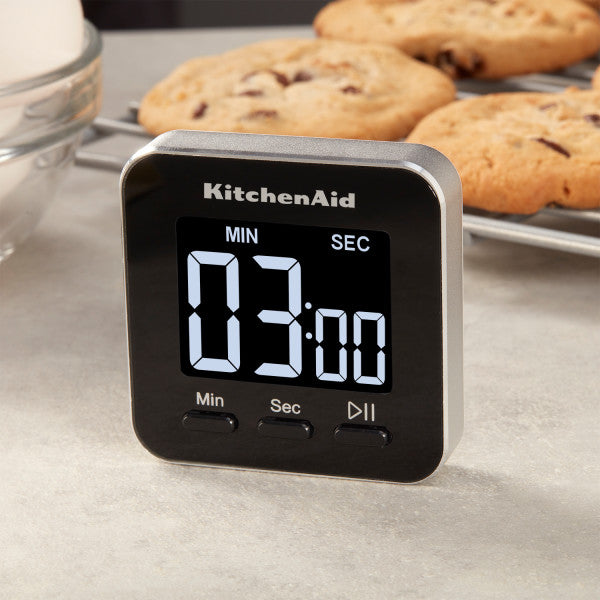 Đồng hồ bấm giờ Kỹ thuật số Mini KitchenAid (Màu Đen)