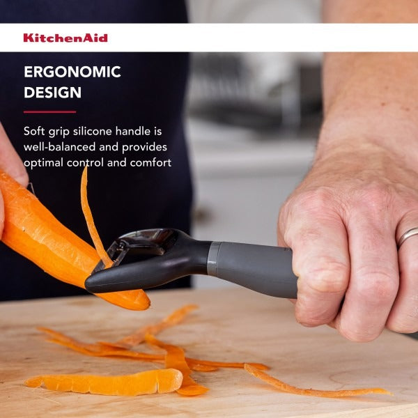 Dụng cụ ép tỏi KitchenAid Core Line (Màu Xám Than)