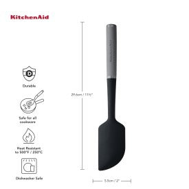 Phới vét Silicone KitchenAid Core Line (Màu Xám Than)