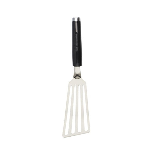 Sạn lật dẻo có rãnh KitchenAid Classic (Màu Đen Onyx)