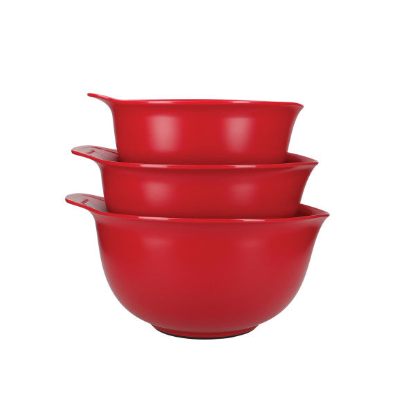 Bộ 3 Tô Trộn KitchenAid (Màu Đỏ Empire)