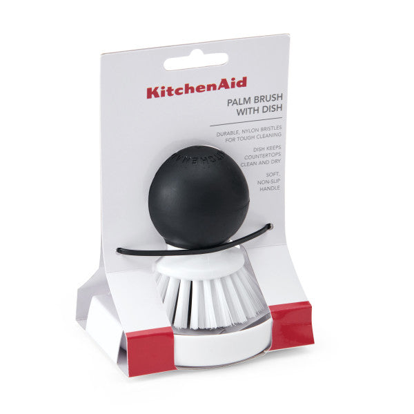Cọ rửa lòng bàn tay kèm khay đựng KitchenAid (Màu Đen Onyx)