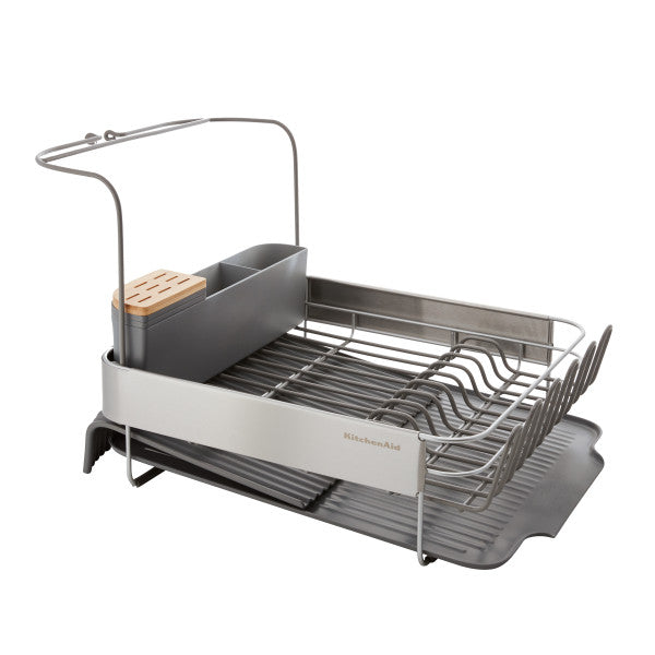 Kệ úp chén thông minh KitchenAid (Điều chỉnh mở rộng, Màu Xám Than)
