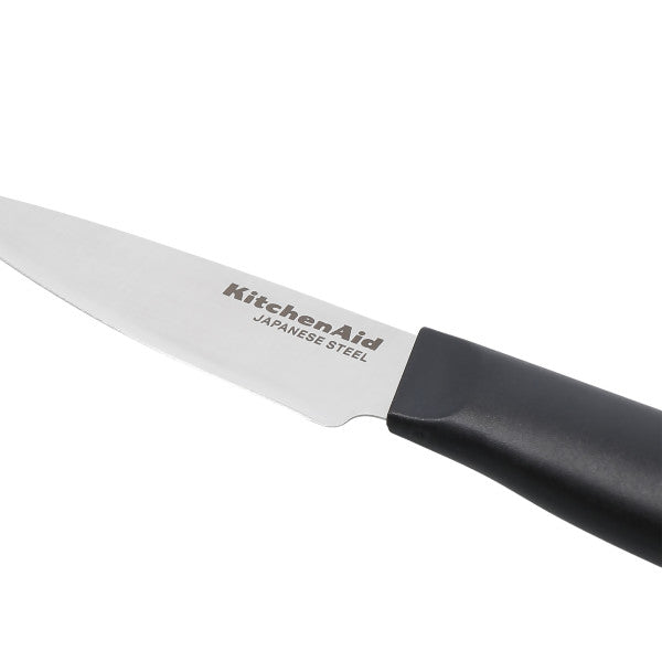 Bộ Dao 6 Món KitchenAid Classic (Thép Nhật, Khối Gỗ Đen)