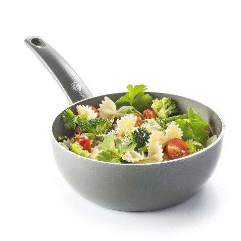 Chảo Xào Chống Dính GreenPan Cambridge 20cm (Wok Nhỏ, Bếp từ)