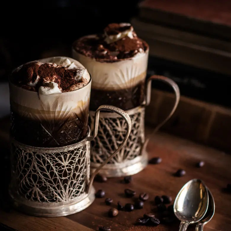 Hot coffee drink