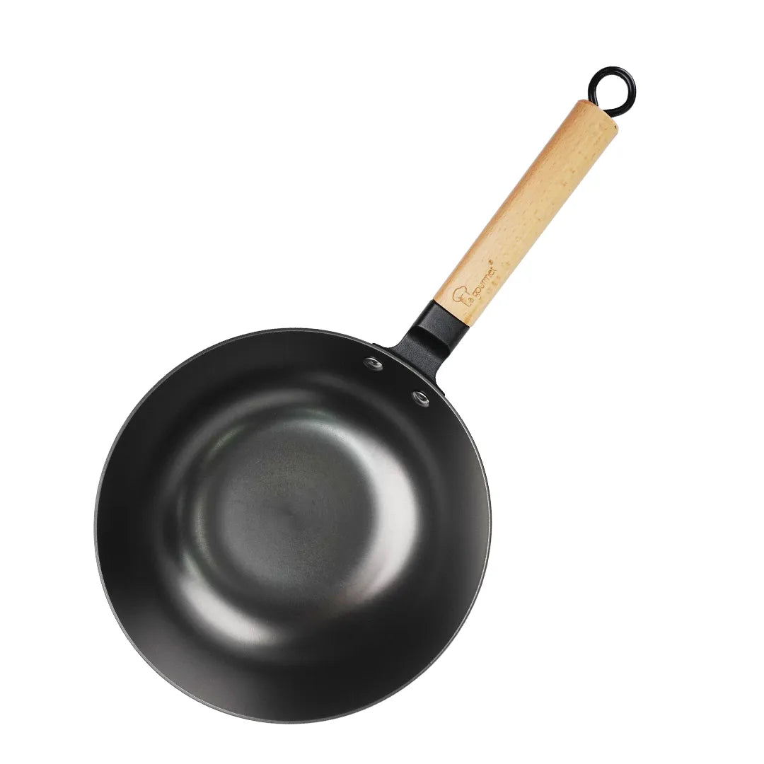 Chảo gang Nitrigan La gourmet 24cm wok - 367556