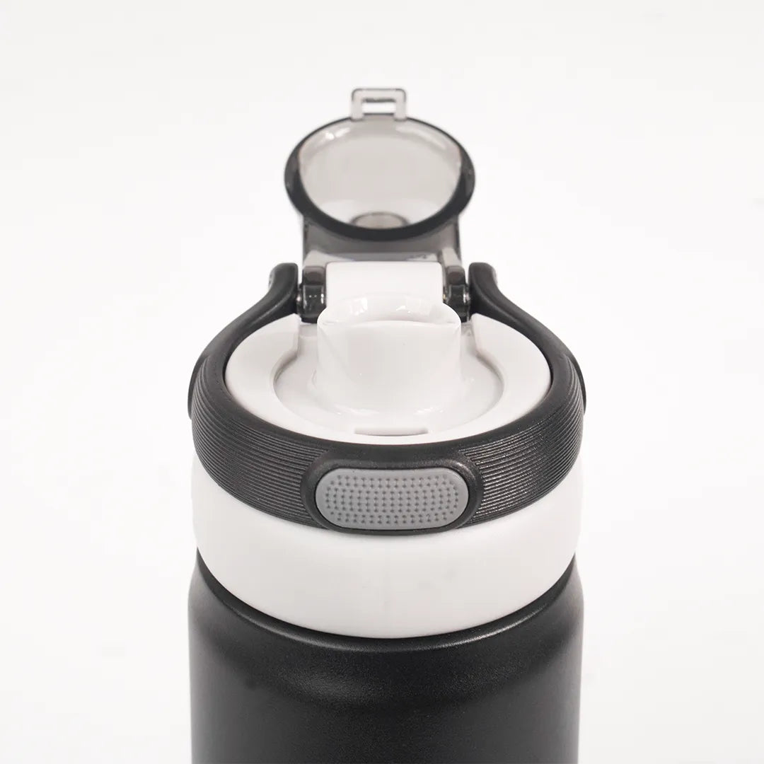 [Miễn phí khắc tên] Bình giữ nhiệt phát nhạc Bluetooth La gourmet Hydrotune 0.5L màu đen - 437198