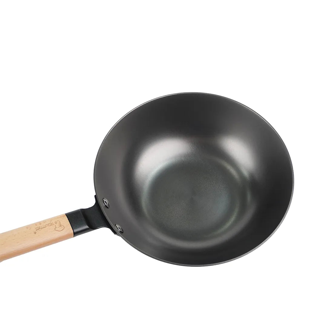 Chảo gang Nitrigan La gourmet 24cm wok - 367556
