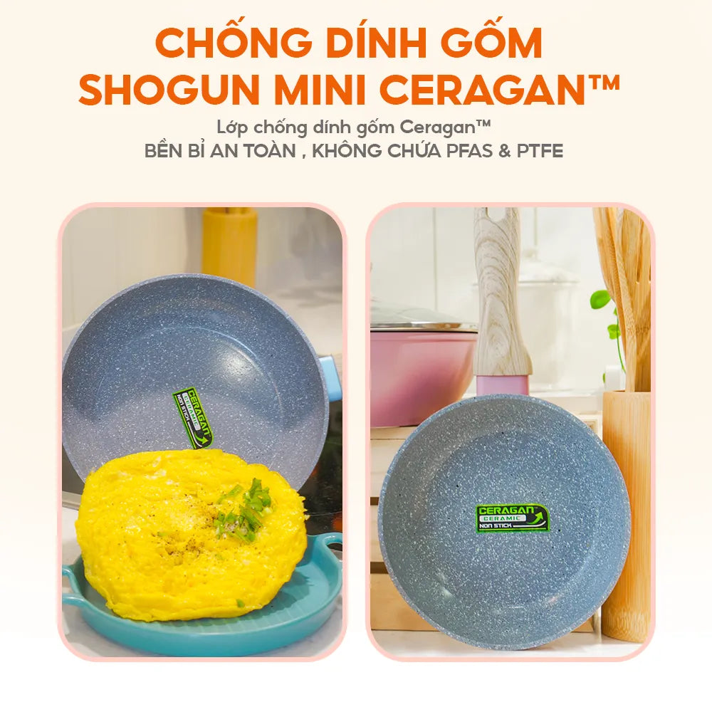 Chảo Shogun Mini 20cm(hồng) wok – 417824