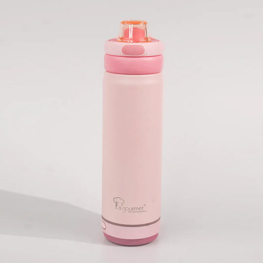 [Miễn phí khắc tên] Bình giữ nhiệt phát nhạc Bluetooth La gourmet Hydrotune 0.5L màu hồng – 434777