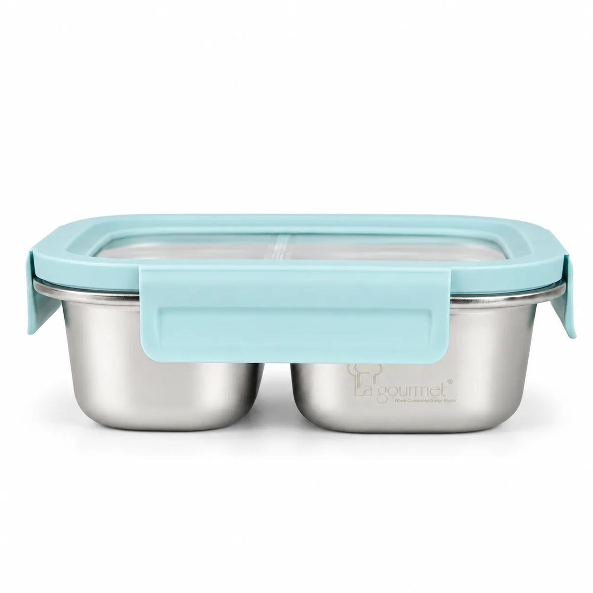 Hộp Cơm La gourmet Inox 316 Cao Cấp 1000ml Có Vách Ngăn Màu Xanh Dương - 431479
