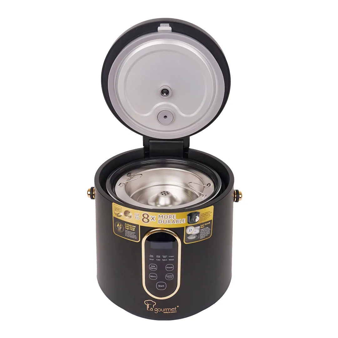 Nồi cơm điện đa năng La gourmet 2L Đen - 410764