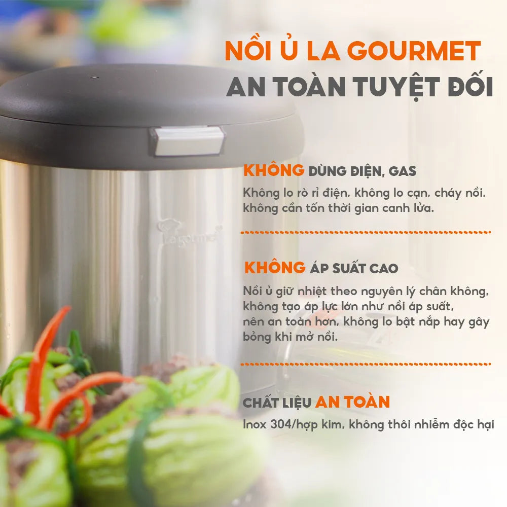 Nồi ủ giữ nhiệt La gourmet 4,5L - 326065