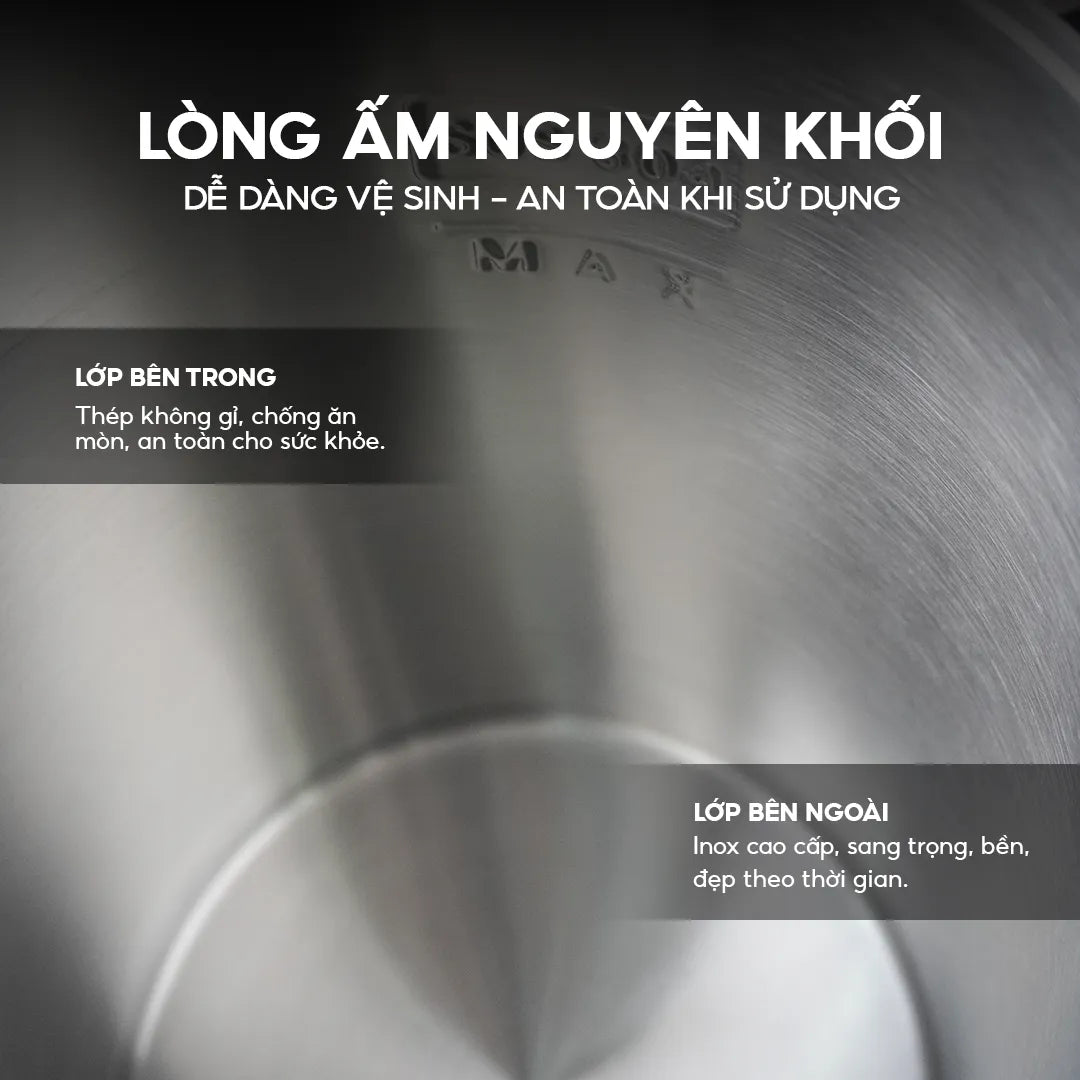 Ấm siêu tốc chống bỏng La Gourmet 1.8L Đen - 391810