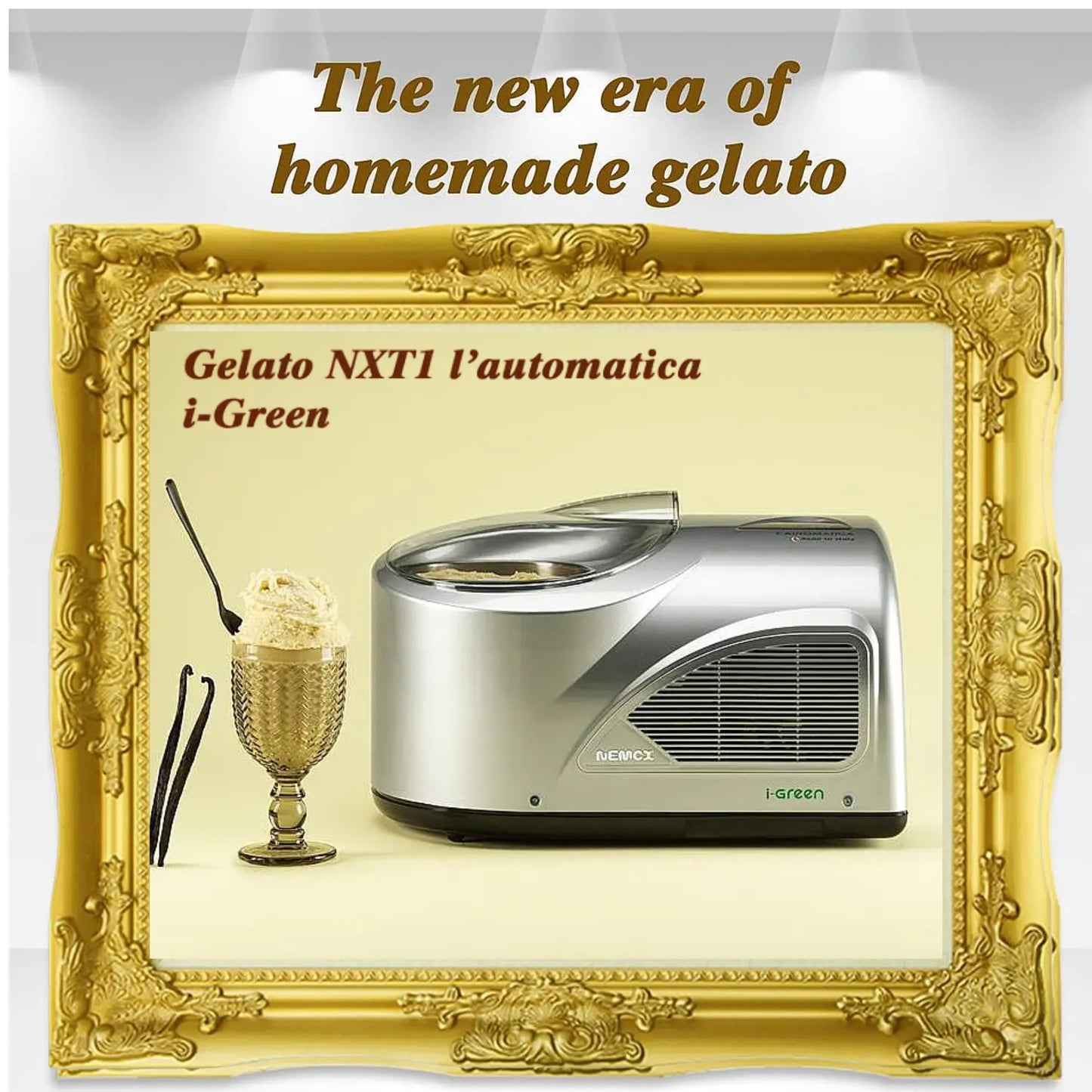 Nemox Gelato NXT1 L’Automatica i-Green (Bạc)
