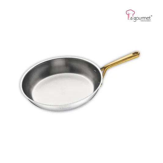 Chảo inox cán vàng 5 lớp La gourmet Aureon 26cm – 436788