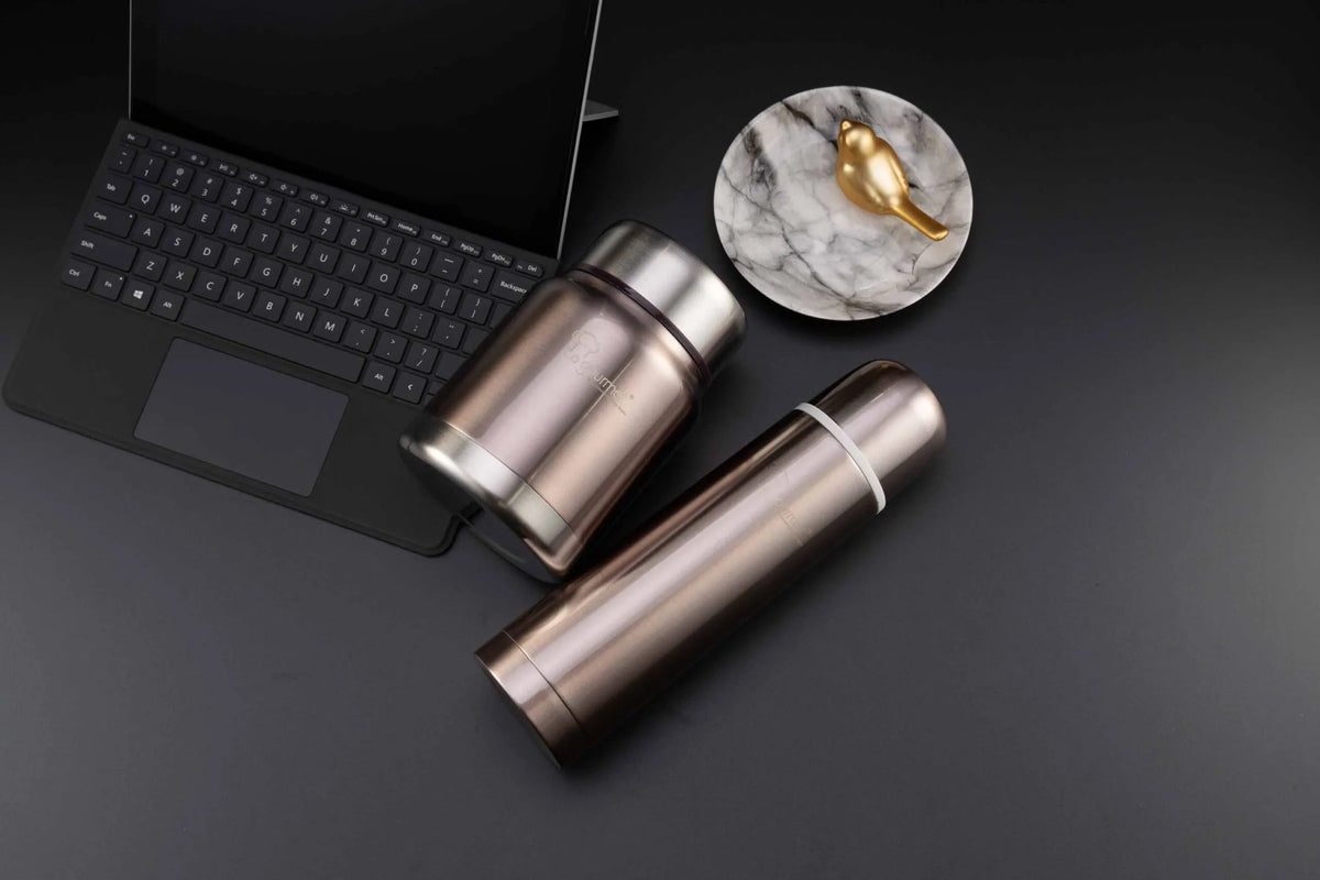 Bộ hộp giữ nhiệt Sakura 500ml & 500ml - 302601