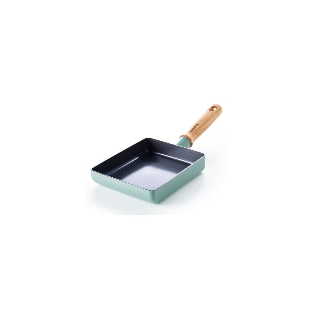 Greenpan Mayflower 18cm Rectangular Egg Pan (Sky Blue)