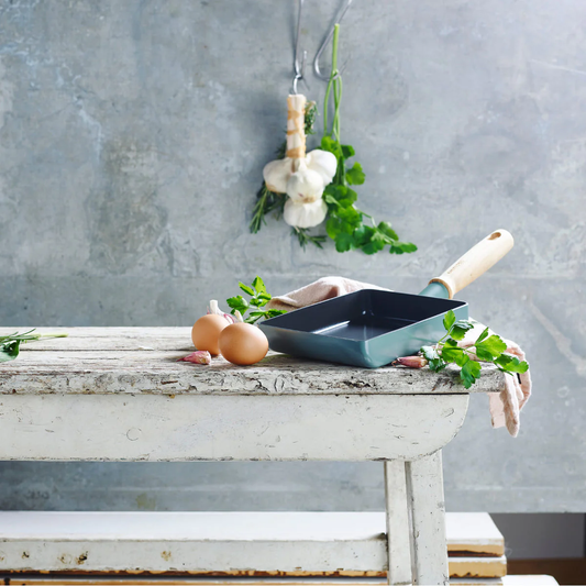 Greenpan Mayflower 18cm Rectangular Egg Pan (Sky Blue)