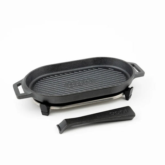 Chảo gang Ooni Cast Iron Grizzler Pan