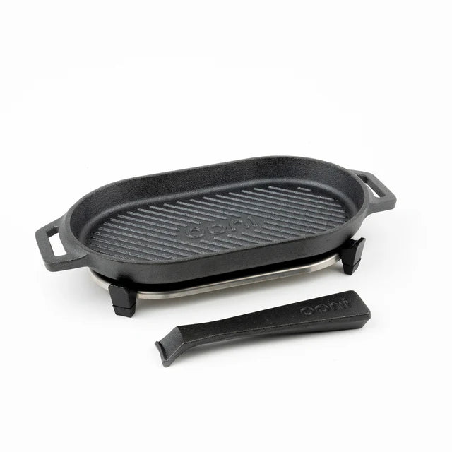 Chảo gang Ooni Cast Iron Grizzler Pan