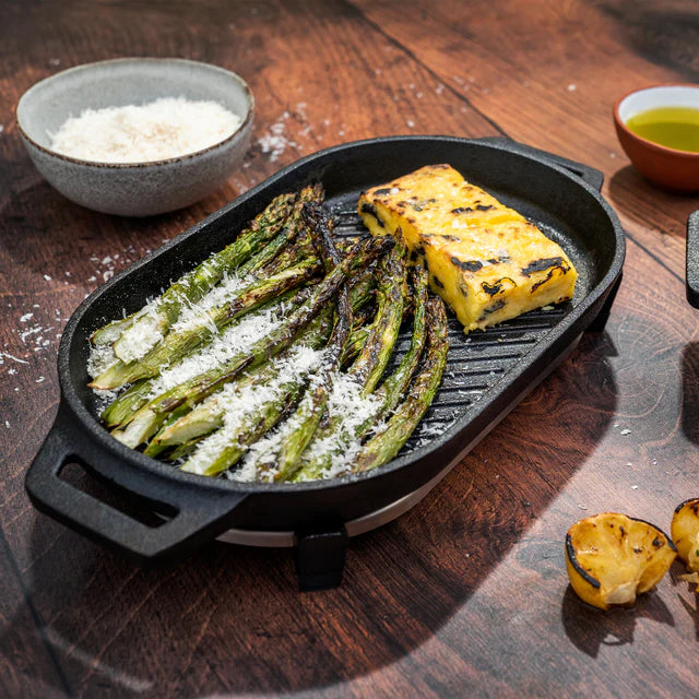 Chảo gang Ooni Cast Iron Grizzler Pan