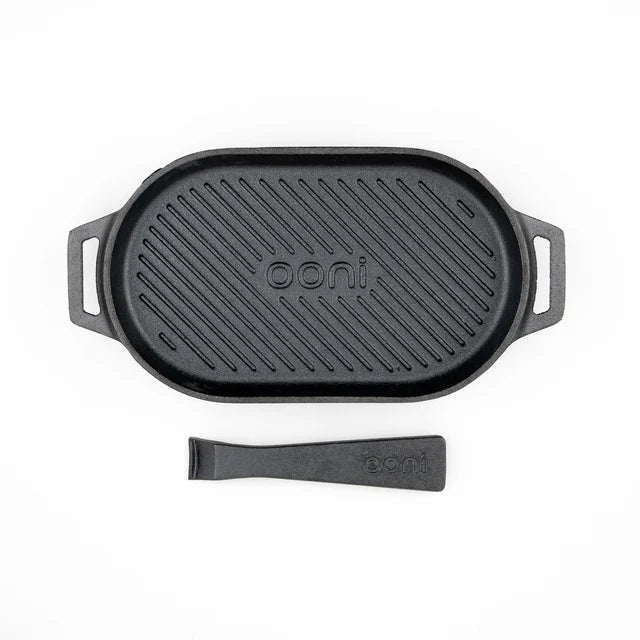 Chảo gang Ooni Cast Iron Grizzler Pan