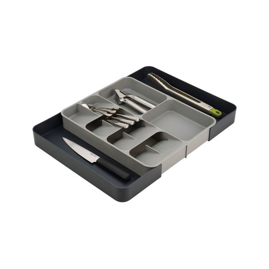 Joseph Joseph DrawerStoreâ„¢ Grey Expanding Cutlery, Utensil & Gadgets Organiser