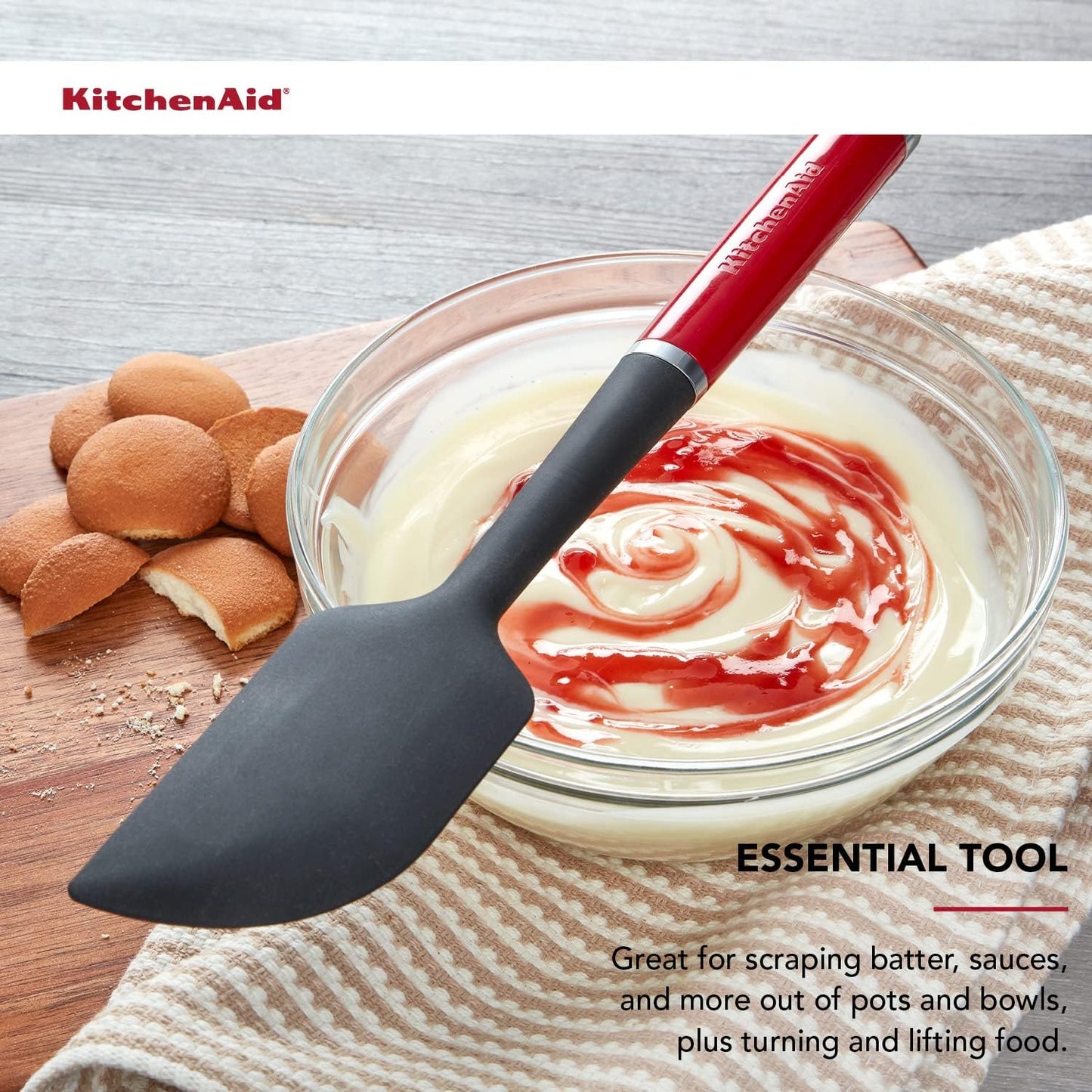 Kitchenaid Core Line Scraper Spatula (Red)