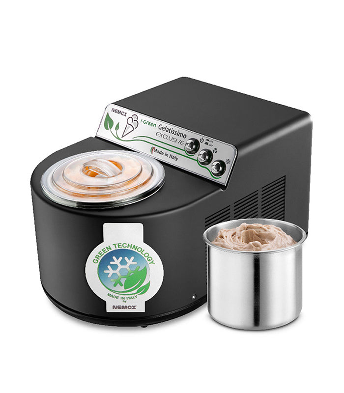 Máy Làm Kem Nemox Gelatissimo Exclusive i-Green 1.5L – Màu Đen