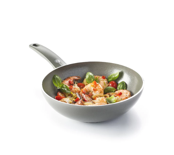 Chảo Xào Chống Dính GreenPan Cambridge Quartz 24cm (Màu Xám Thạch Anh, 2.5L)