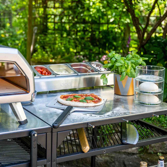 Ooni Pizza Topping Station – Khay chuẩn bị nguyên liệu pizza chuyên nghiệp