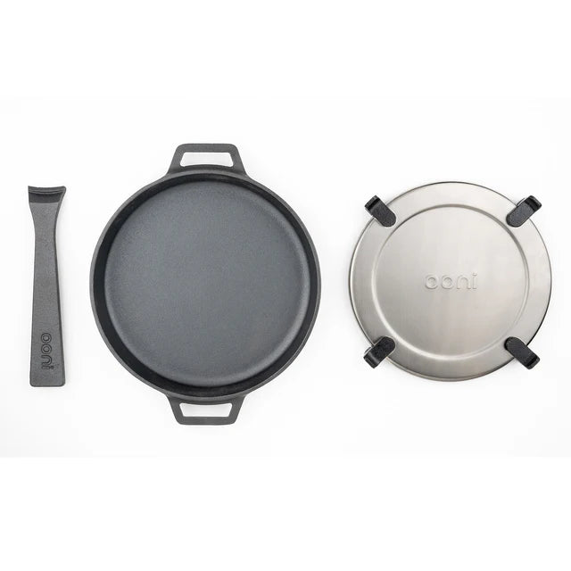 Chảo Gang Đa Năng Ooni – Ooni Cast Iron Skillet Pan