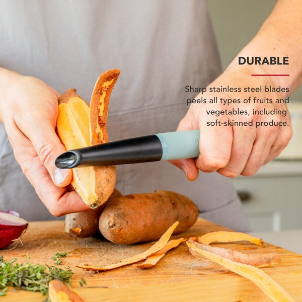 Dụng cụ gọt vỏ chữ Y KitchenAid Core Line (Màu Xanh Bạc Hà)