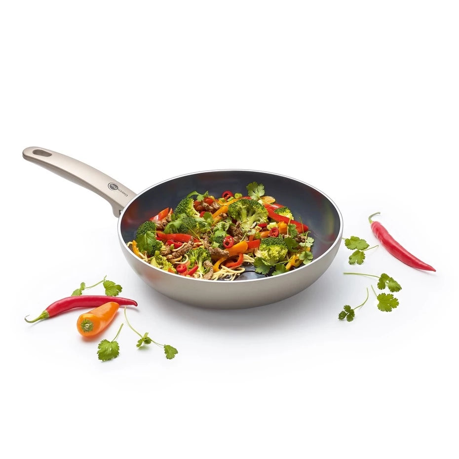 Chảo Xào Chống Dính GreenPan Cambridge Bronze 24cm