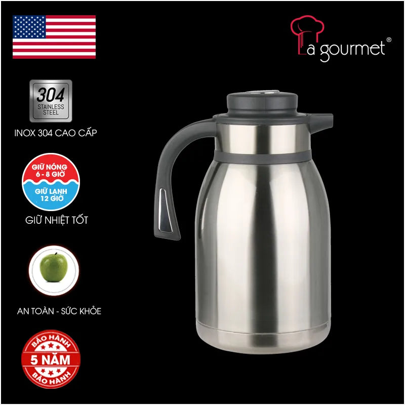 Bình giữ nhiệt cafe La gourmet 2L - 408877