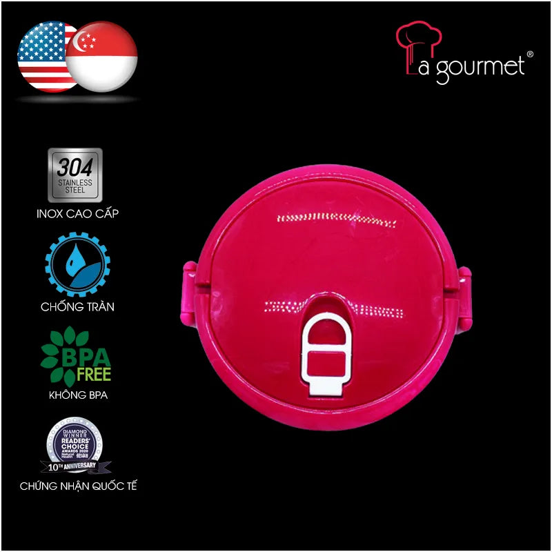 Camen đựng cơm La gourmet 3 ngăn 2.4L - 357151